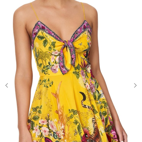 Camila size S saffron mini dress - Picture 2 of 7